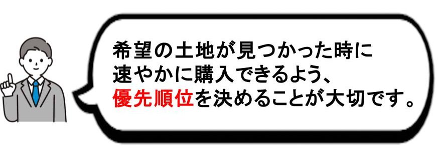 注文住宅の土地探しの画像